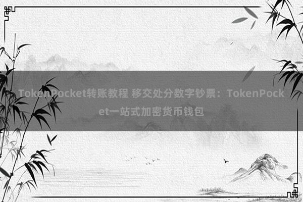 TokenPocket转账教程 移交处分数字钞票：TokenPocket一站式加密货币钱包